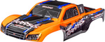 Traxxas karoséria Slash 4X4 oranžová (bezsponková)