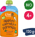 Ella's Kitchen BIO Mrkva, jablko a paštrnák (120 g)