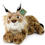 Plyšový rys ležiaci 28 cm ECO-FRIENDLY
