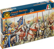 Model Kit figurky 6026 - FRENCH WARRIORS (100 YEARS WAR) (1:72)