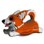 EUGY Pes Welsh Corgi 3D kartonová skládačka