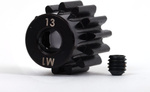 Pinion Traxxas 13T 1.0M pe un arbore de 5 mm
