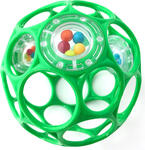 OBALL Hračka Oball RATTLE 10 cm seafoam 0m+