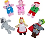 Bigjigs Toys Fingerpuppen Märchenfiguren