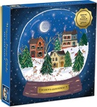 Galison Puzzle Winter Schneekugel 500 Teile