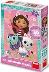 Puzzle Gabby's Dollhouse 200 dielikov diamond