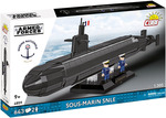 Cobi 4859 Armed Forces Sous-marin SNLE 4v1, 1:300, 643 k, 2 f