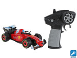 Roadstar R/C formula rossa 13,5cm 2,4GHz piena funzione a batteria ricaricabile con luce