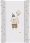 CEBA Podložka prebaľovacia 2-hranná s pevnou doskou (50x70) Ultra Light Birthday Bunny