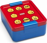LEGO® ICONIC Classic box na desiatu - červená / modrá