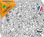 Vilac Puzzle Keith Haring 1000 Teile
