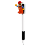 LEGO Zselés toll minifigurával, fekete