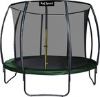 Raj Sport Trampolína 12FT - 366cm s vnútornou sieťou + rebrík - Dark Green