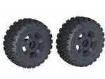 Arrma kolo s pneu dBoots Ragnarok MT, disk černý (2)
