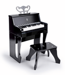 Hape Piano se stoličkou, čierne