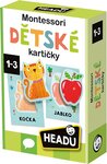 HEADU CS: Montessori Detské kartičky