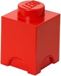 LEGO® úložný box 1 - červená 125 x 125 x 180 mm