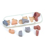 Vilac Vkladacie puzzle Učím sa počítať zvieratká Sarah Betz