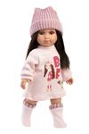 Llorens 53561 SARA - muñeca realista con cuerpo de tela suave