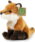 Plyšová liška sedící 18 cm ECO-FRIENDLY