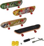 Prstový skateboard súprava 4 ks
