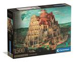 Clementoni - Puzzle 1500 Museo Torre de Babel