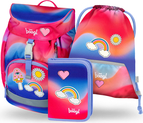 BAAGL SADA 3 Airy Hippie: Rucksack, Waschbeutel, Tasche