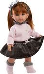 Llorens 53551 NICOLE - realistická bábika s mäkkým látkovým telom - 35 cm
