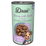 Konzerva Drax Adult s jahňacím a kuracím mäsom 1240g