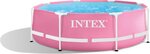 INTEX 28290 Záhradný bazén ružový 244x76cm