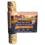 Ontario Protein csemege bacon ízű, rágótekercs kicsi 1db 12,7cm