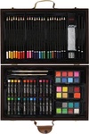 Sada na maľovanie - Art box kreatívna sada 79ks v drevenom kufríku