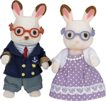 Sylvanian Families Oma und Opa Schokohasen