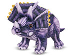 Triceratops de pluș 35cm în picioare