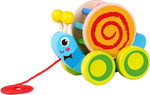Schneckenziehspielzeug