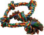 Toy Dog Fantasy nodo in cotone colorato 5 stoppini 95cm