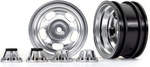 Traxxas disk 2.2" polomatne chrómovaný s pokrievkami (2) (pre #8255A)