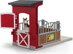 Schleich Box pre poníky s kobylou mustanga