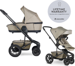 EASYWALKER Kombi-Kinderwagen Harvey5 Premium 2-in-1 Pearl Taupe LITE AIR