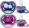 Philips AVENT Cumlík Ultra air 18m+ dievča (slon) 2ks