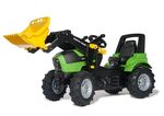 Rollytoys Farm Trac Pedalni traktor Deutz Agrotron 7250 TTV s čelnim nakladačem