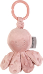 NATTOU Chobotnička vibračná na C krúžku dusty pink 20 cm Lapidou