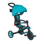 Globber detská trojkolka skladacia 4v1 - Teal