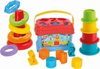 Set zum Spielen 3 in 1 - Einsatz und Pyramide