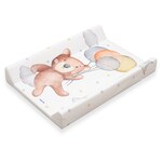 Prebaľovacia podložka Baby Mix Medvedík 47x70cm ružová