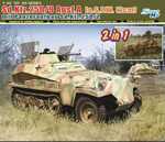 Комплект модел военен 6859 - Sd.Kfz.250/9 le.S.P.W. mit PANZERAUFBAU Sd.Kfz.250/Z (1:35)
