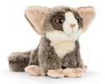 WILD LIFE Lemur mláďa realistická plyšová hračka 28cm