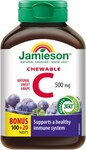 Jamieson Vitamin C 500 mg Lutschtabletten Traubengeschmack 120 Tabletten