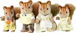 Sylvanian Families Rodina hnedých veveričiek