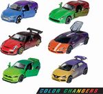 Autíčko Color Changers, 6 druhov